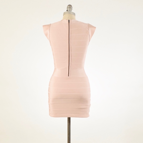 ❌SOLD❌French Connection Pink Bandage Dress - Picture 6 of 7